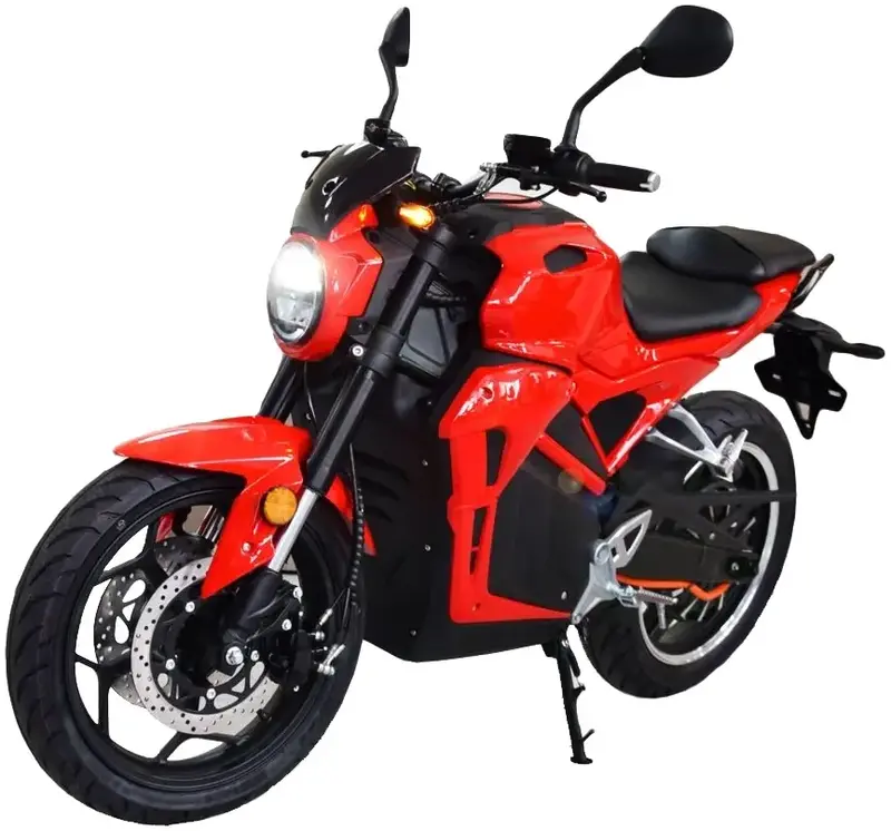 Электромотоцикл V9 Wuxi Electric 3000W 72V 52Ah (red/black) ᐈ