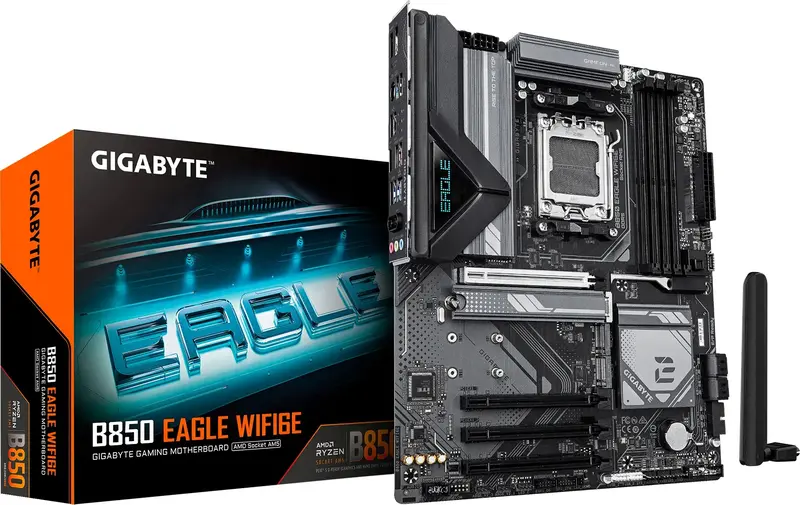 Материнська плата GIGABYTE B850 SAM5 ATX (B850 EAGLE WIFI6E) - фото - №4
