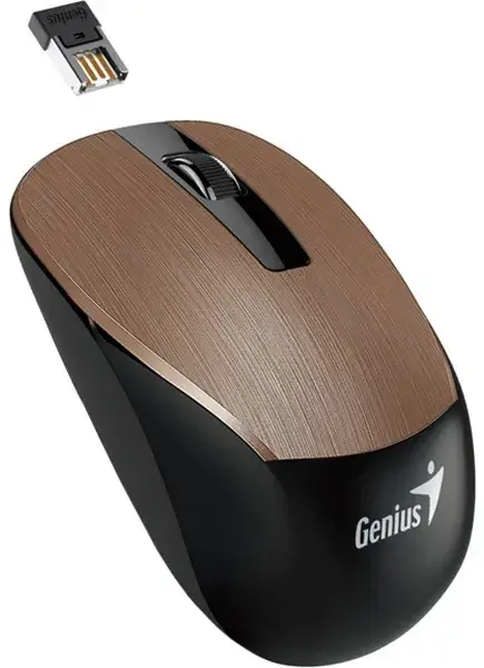 Миша бездротова Genius 1600 NX-7015 Brown - фото - №2