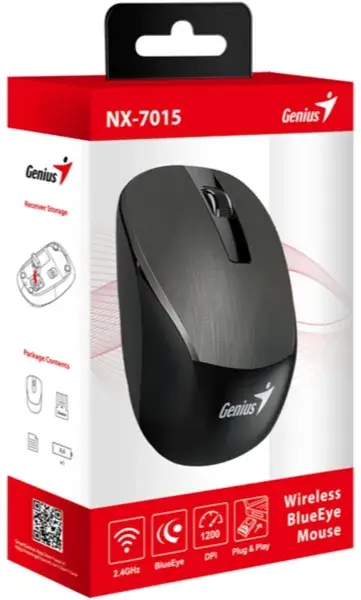 Миша бездротова Genius 1600 NX-7015 Chocolate - фото - №3