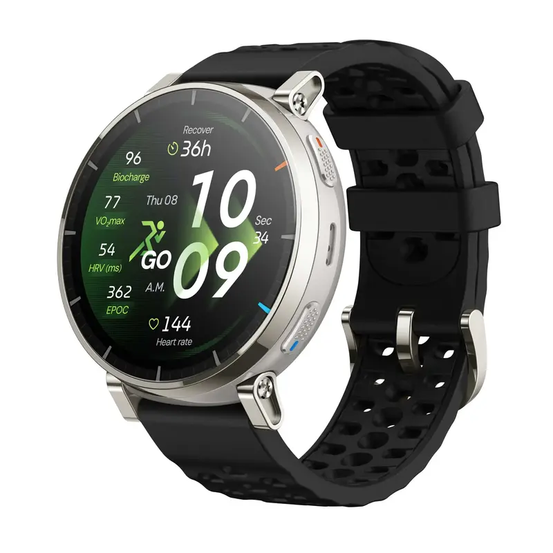 Смарт-часы Amazfit Active 3 Premium W2559GL1N серебристый - фото - №0
