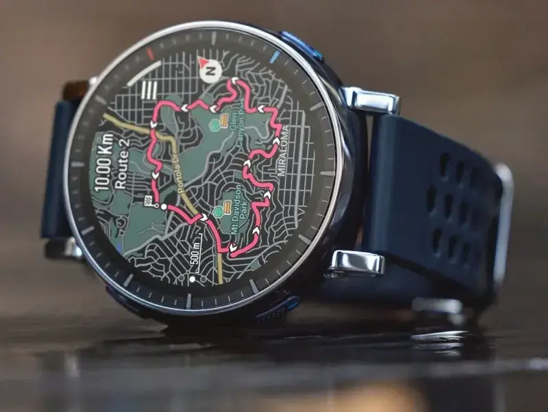 Смарт-годинник Amazfit Active 3 Premium W2559GL2N Синій - фото - №7