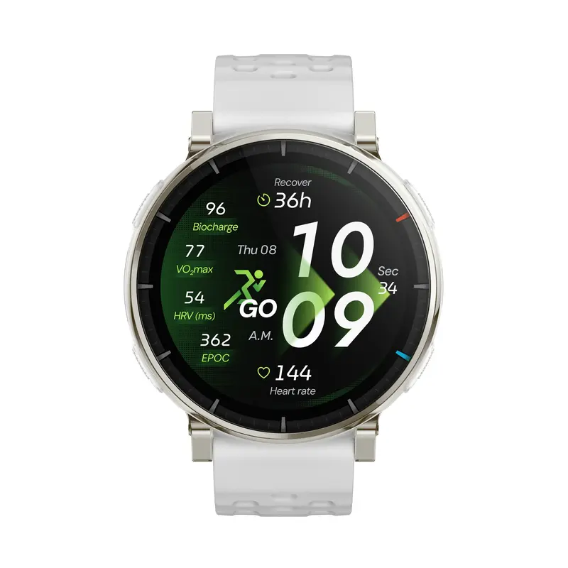 Смарт-часы Amazfit Active 3 Premium W2559GL3N белый - фото - №1