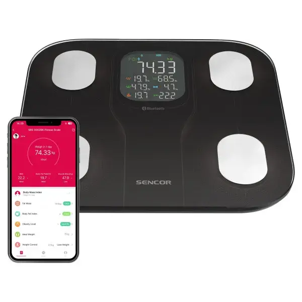 Ваги підлогові Sencor SBS9002BK - фото - №3