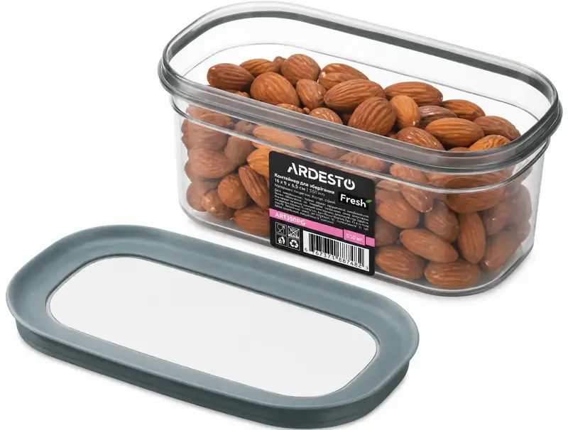 Контейнер для зберігання харчових продуктів ARDESTO Fresh 1л AR1308GG - фото - №3