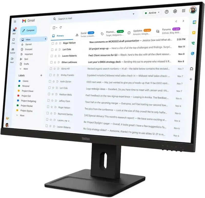 Монітор Lenovo 27" E27-40 - фото - №1