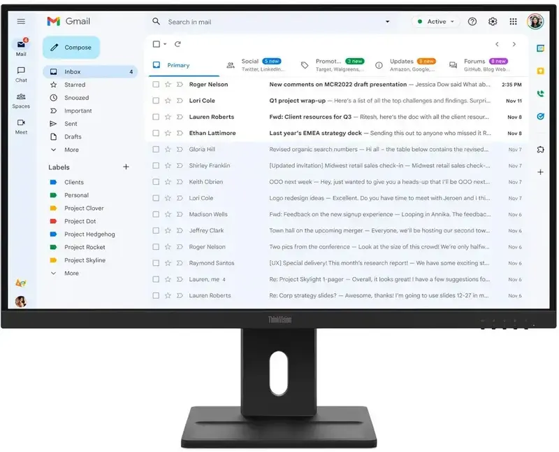 Монітор Lenovo 27" E27-40 - фото - №0