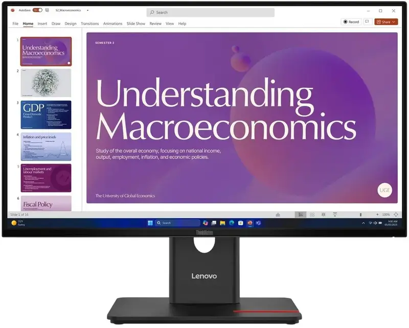 Монітор Lenovo 23.8" T24D-40 - фото - №0