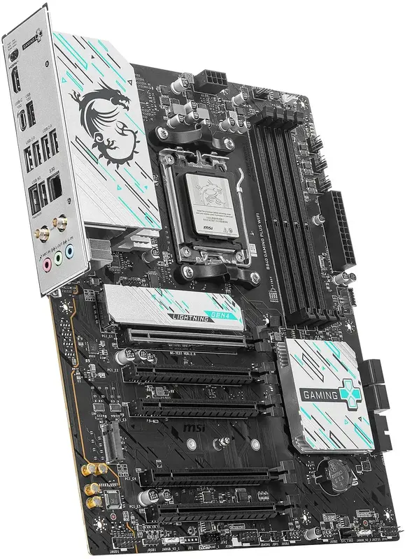 Материнська плата MSI B840 SAM5 ATX (B840 GAMING PLUS WIFI) - фото - №2