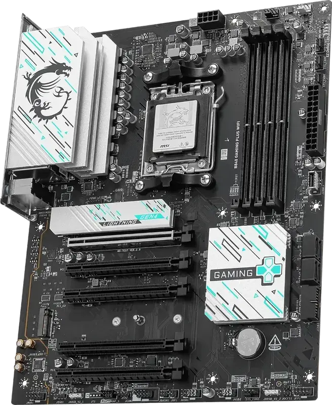 Материнська плата MSI B840 SAM5 ATX (B840 GAMING PLUS WIFI) - фото - №1