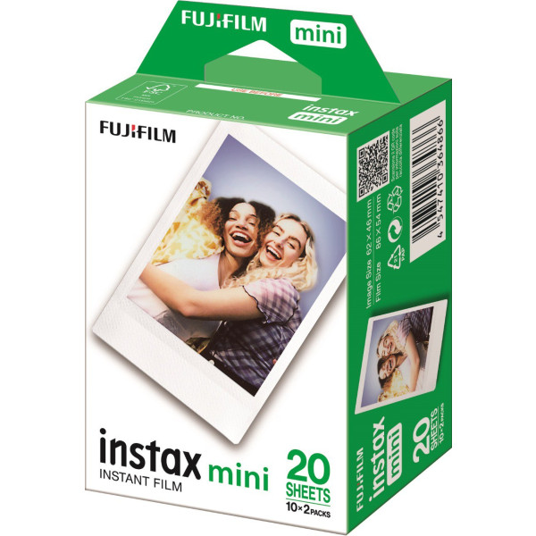 Fujifilm Фотопапір + Фотокамера: Fujifilm INSTAX Mini Glossy (2х10 аркушів) + INSTAX MINI 12 BLUE - фото - №9