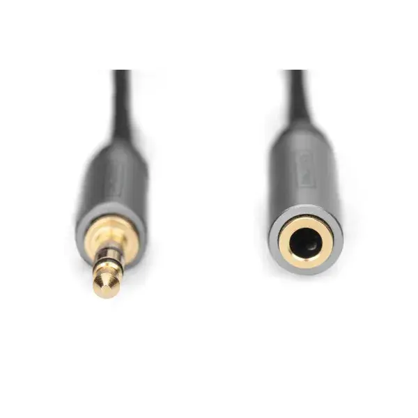 Кабель Digitus Audio Extension 3.5 mm M/F 3 m - фото - №1