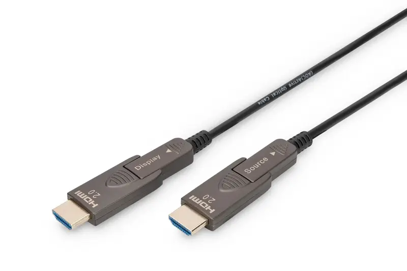 Кабель Digitus HDMI (M/M) 4K AOC 10м черный - фото - №0