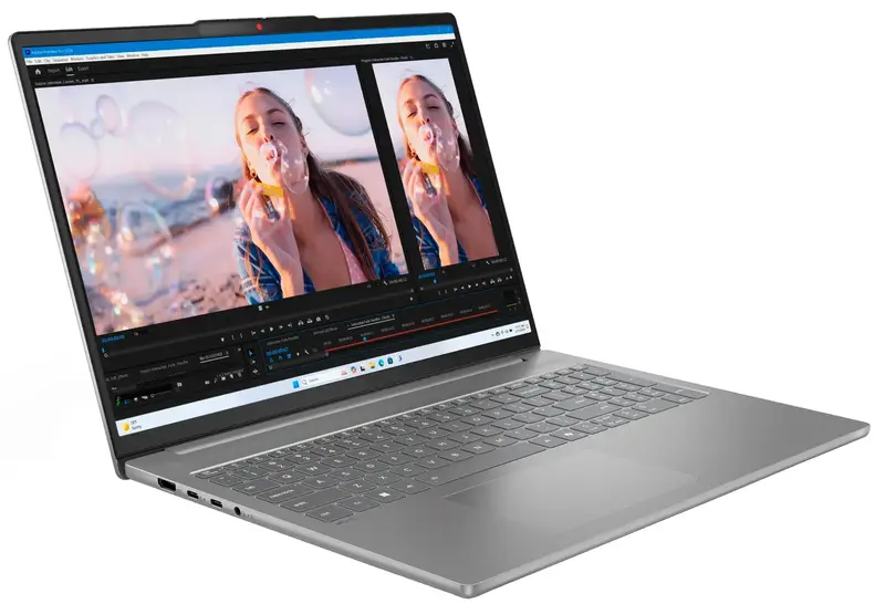 Ноутбук Lenovo IdeaPad Slim 5 16IMH10 Luna Grey (83V7005SRA) - фото - №2