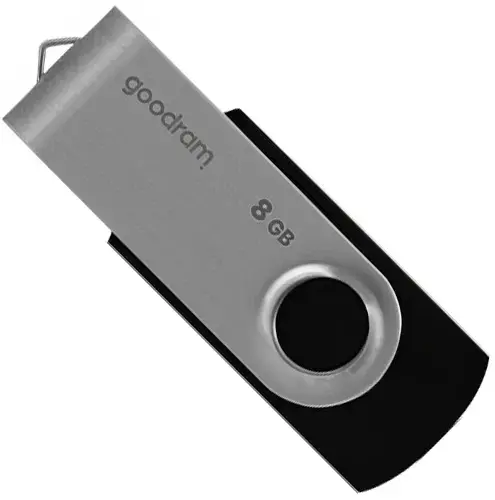 USB-Flash Goodram 8GB USB 2.0 Twister Black - фото - №0