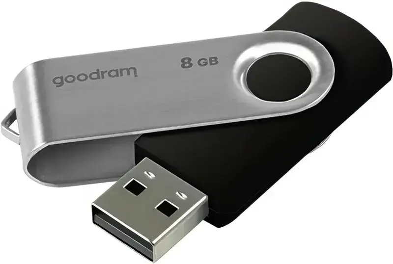 USB-Flash Goodram 8GB USB 2.0 Twister Black - фото - №2