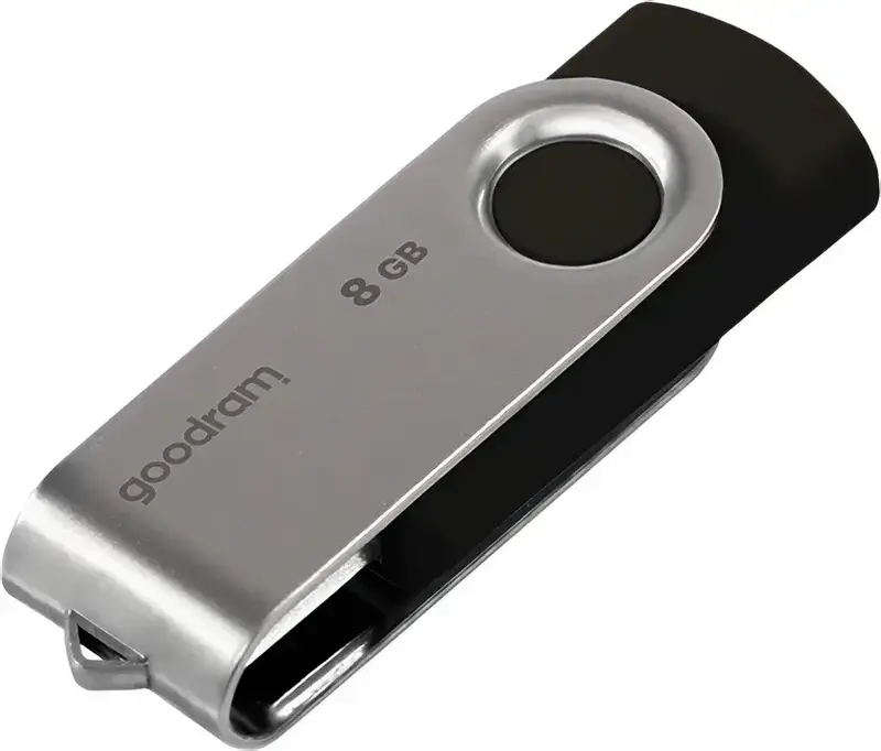 USB-Flash Goodram 8GB USB 2.0 Twister Black - фото - №1