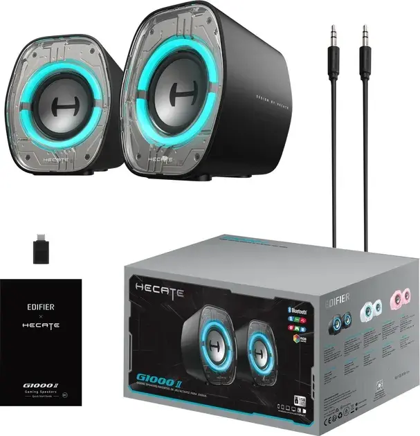 Акустическая система Edifier Hecate G1000 II Black ᐈ Купить