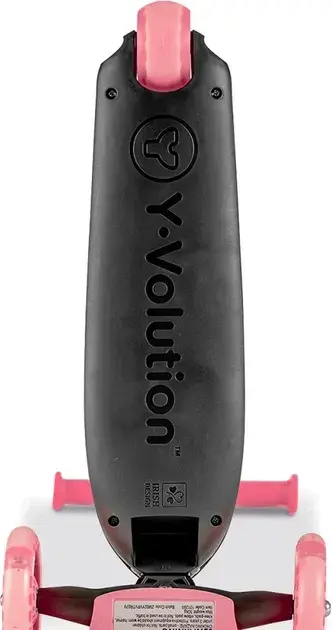 Самокат Yvolution YGlider KIWI Y101260 рожевий - фото - №3