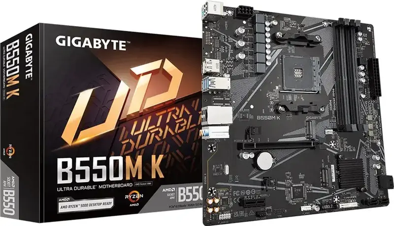 Материнская плата Gigabyte B550M_K (B550M_K) - фото - №4