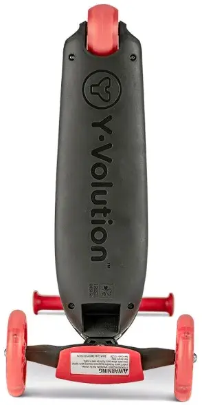 Самокат YVolution YGlider KIWI Y101258 червоний - фото - №4