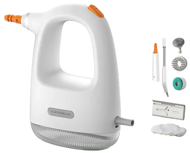 Пароочисник ручний Deerma Handheld Steam Cleaner DEM-ZQ01 - фото - №0