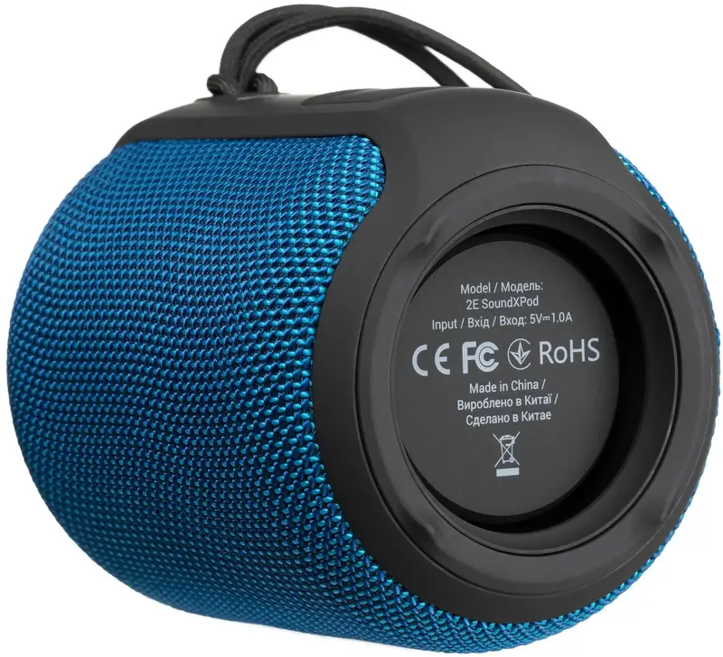 Портативна акустична система 2E SoundXPod Blue - фото - №4
