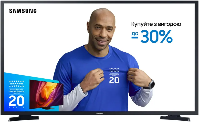 Телевізор Samsung 43" Full HD UE43T5300AUXUA - фото - №0
