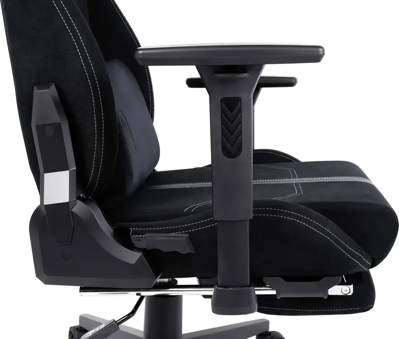 Кресло игровое GT Racer X-2309 Черное (X-2309 Fabric Black) - фото - №7