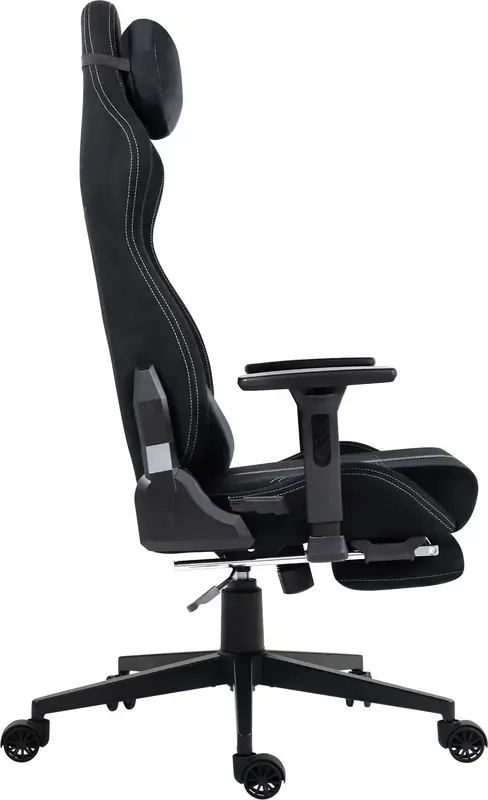 Кресло игровое GT Racer X-2309 Черное (X-2309 Fabric Black) - фото - №2