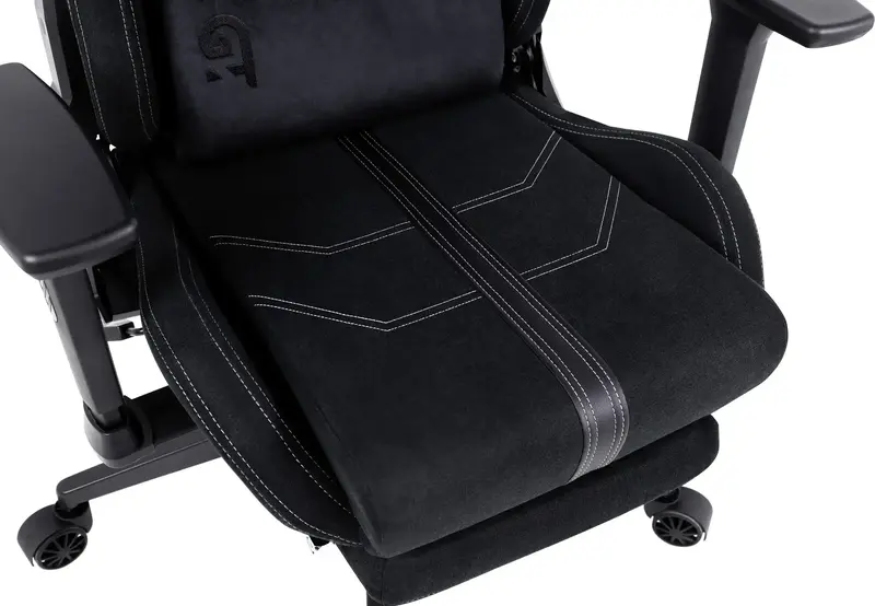 Кресло игровое GT Racer X-2309 Черное (X-2309 Fabric Black) - фото - №8