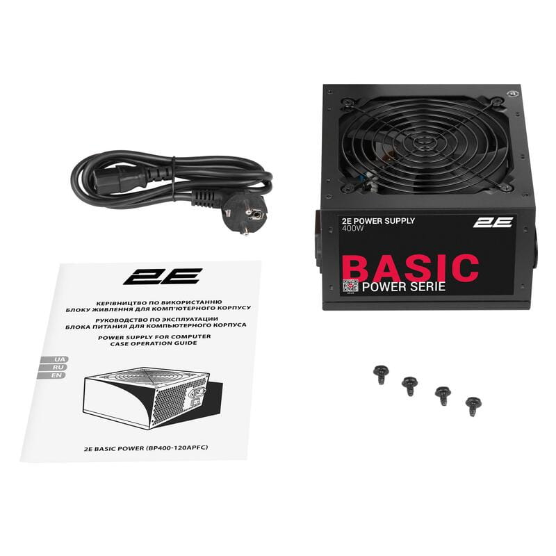 Блок живлення 2E GAMING BASIC POWER (400W) - фото - №5