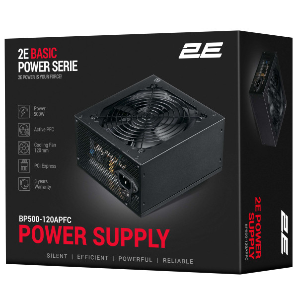 Блок живлення 2E GAMING BASIC POWER (500W) - фото - №7