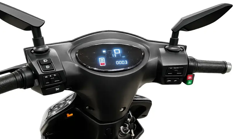 Eлектроскутер HAWK 2000 Вт 60 В (Grey) - фото - №4