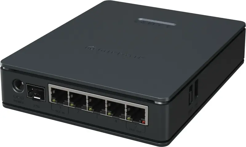Iнтернет роутер MikroTik hAP ax S - фото - №0