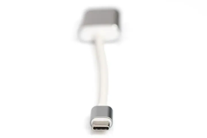Адаптер DIGITUS USB-C - HDMA UHD 4K, M/F, 0.2м - фото - №2
