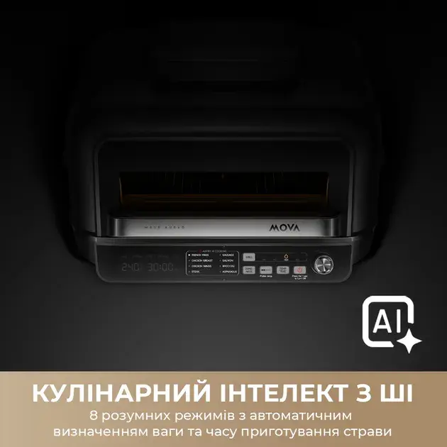 Гриль-мультипечь MOVA IG20 PRO MOVA-IG20-PRO Black - фото - №1