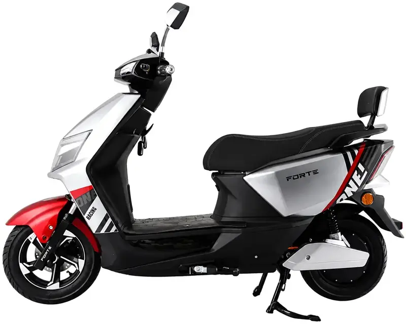 Eлектроскутер FORTE RANGER (Gray/Red) - фото - №1