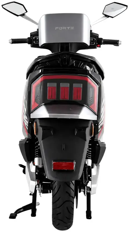 Eлектроскутер FORTE RANGER (Gray/Red) - фото - №3