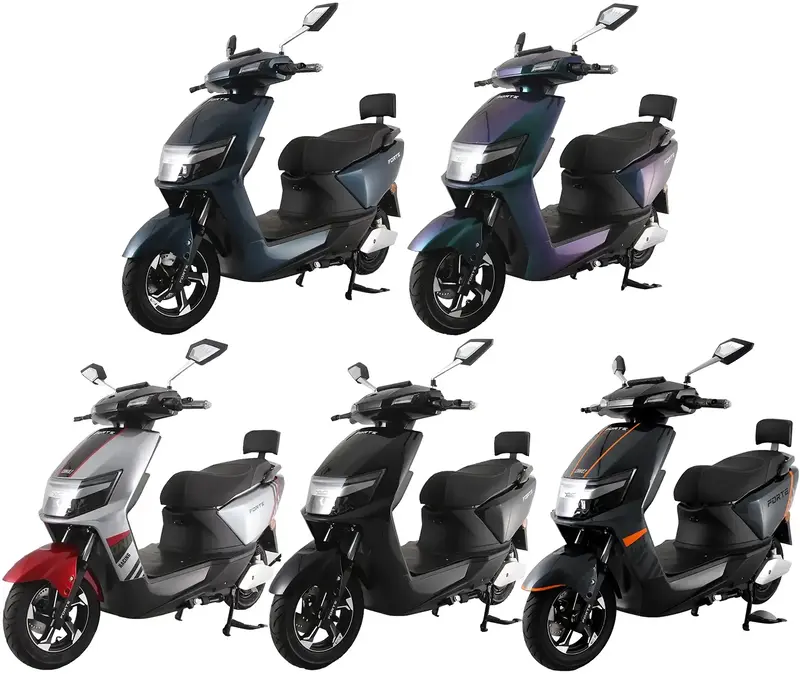 Eлектроскутер FORTE RANGER (Gray/Red) - фото - №6