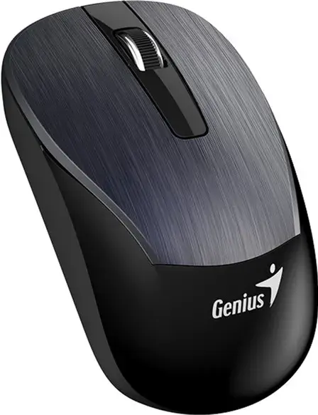 Миша бездротова Genius USB ECO-8015 Gray - фото - №1