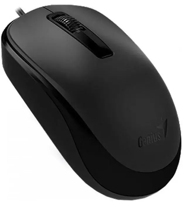 Миша дротова Genius 1000 DX-125 Black - фото - №1