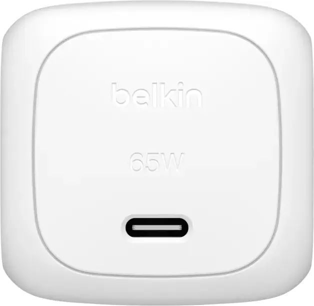 Бездротовий ЗП Belkin 65Вт USB-С GAN PD PPS, білий - фото - №2