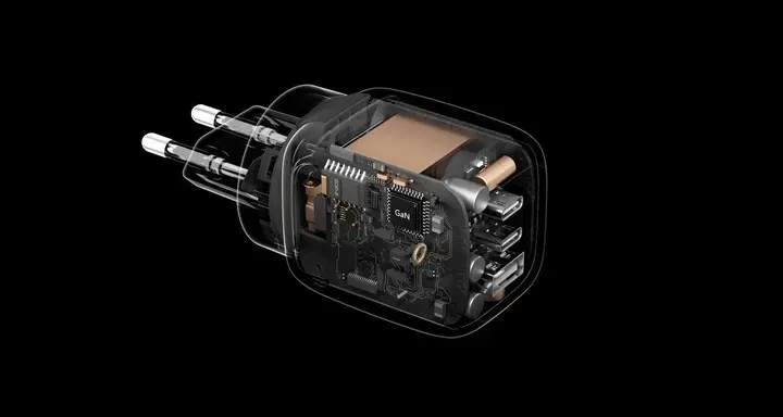 Зарядное устройство сетевое Belkin 70Вт 2хUSB-С/USB-A GAN PD PPS, белый - фото - №2