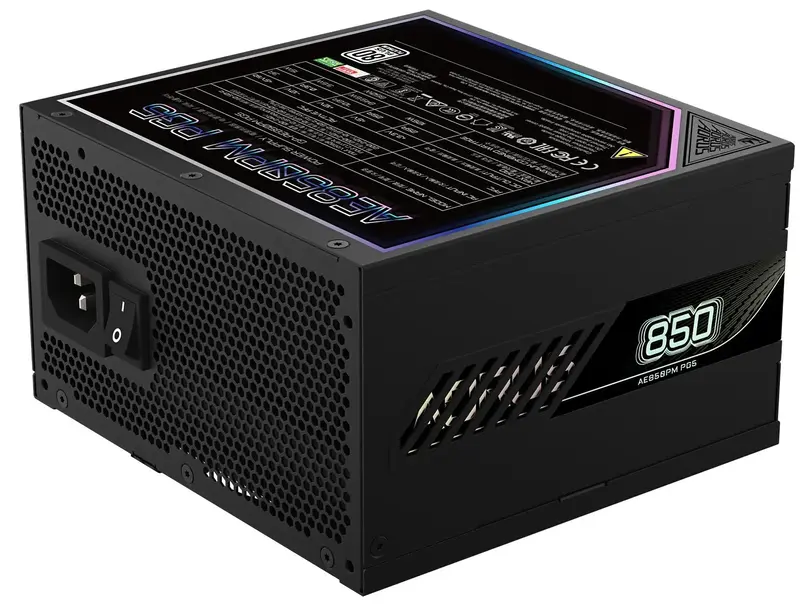 Блок питания GIGABYTE ATX3.0 850W GP-AE850PM PG5 - фото - №3