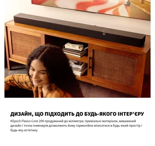 Акустика Klipsch Flexus Core 200 Soundbar Black - фото - №2