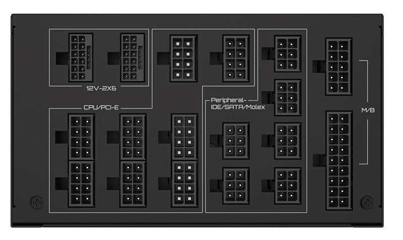 Блок живлення GIGABYTE ATX3.1 1600W GP-UD1600PM PG5 - фото - №5