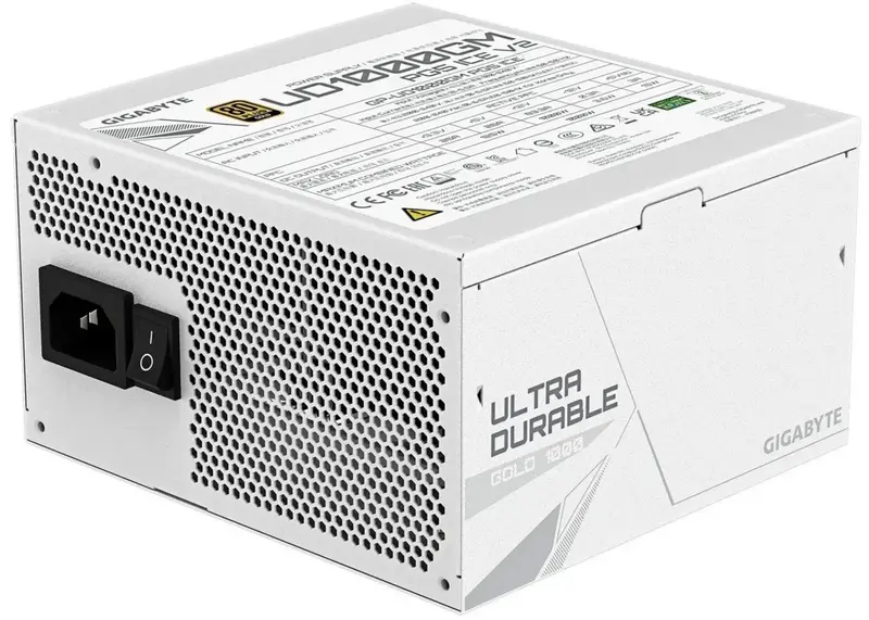Блок живлення GIGABYTE ATX3.1 1000W GP-UD1000GM PG5 ICE - фото - №1