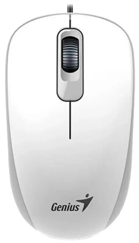 Миша дротова Genius USB 1000 DX-110 White - фото - №0
