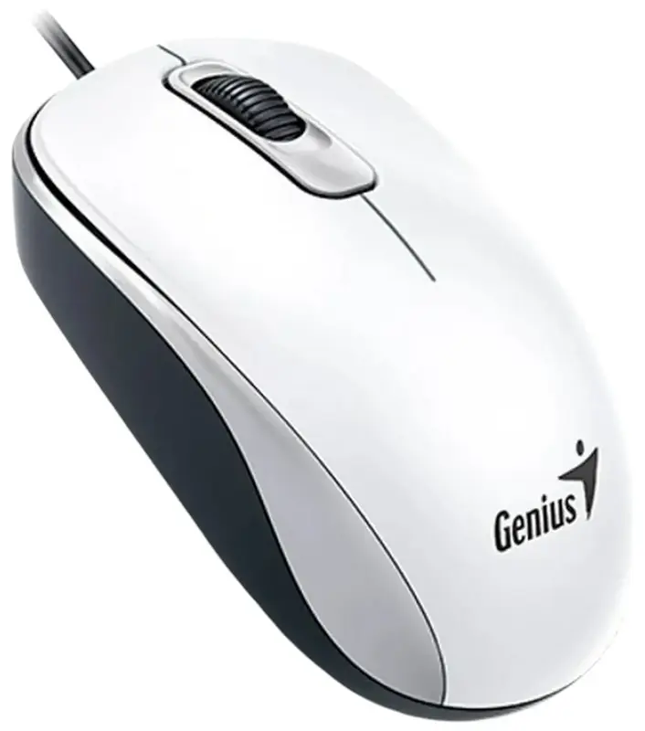 Миша дротова Genius USB 1000 DX-110 White - фото - №1